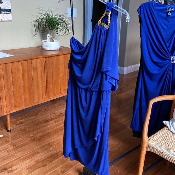 Jewel blue Laundry dress NWT size 8 - Picture 3 of 5